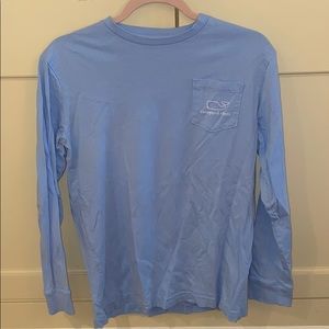 Vineyard Vines Boys’ Whale Logo Long Sleeve Top